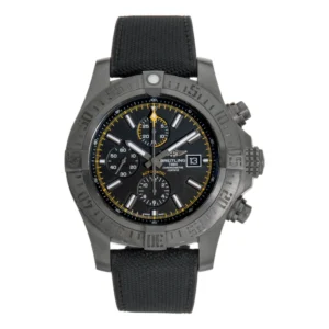 Breitling Super Avenger II Black Steel M133711A/BF30 Replica