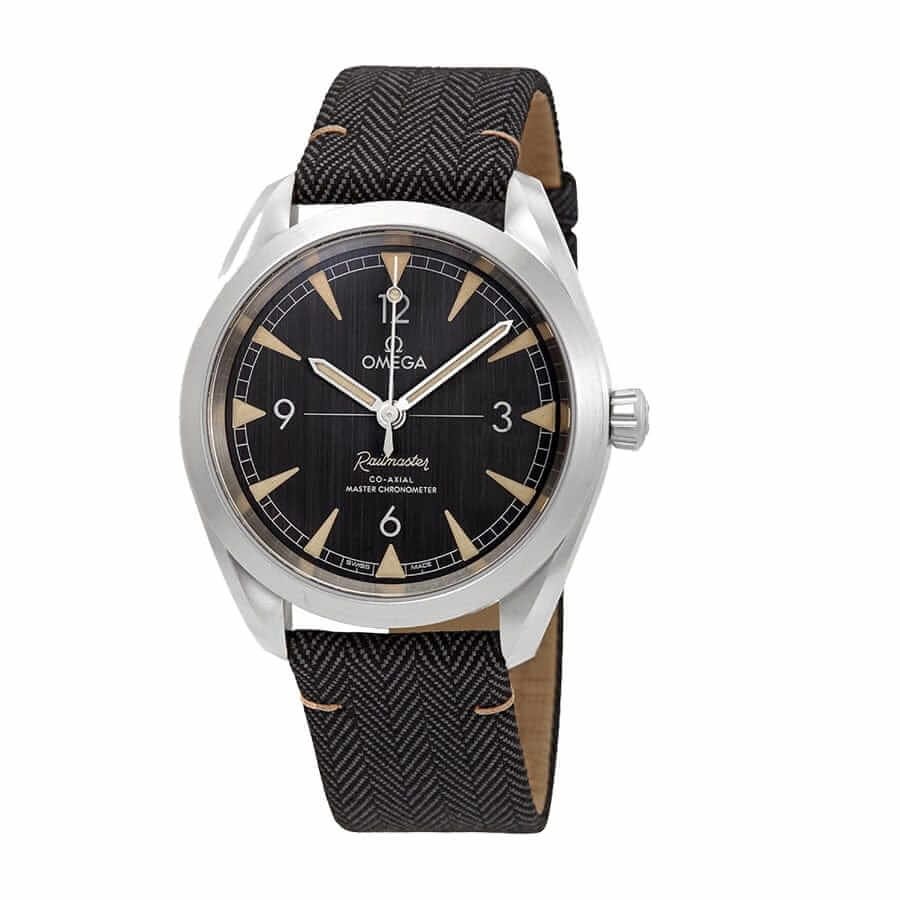 Omega Railmaster Black Replica - Image 2
