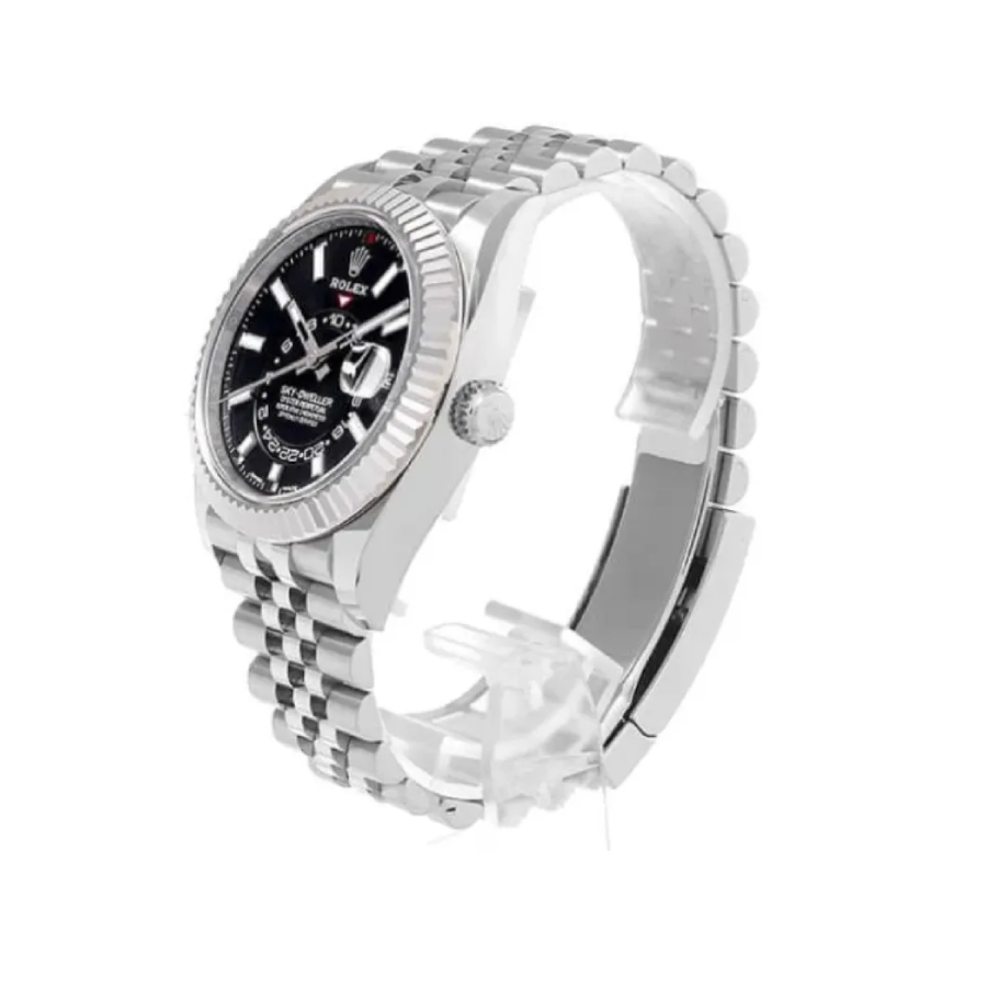 Rolex Sky-Dweller 326934 Black Dial Jubilee Replica - Image 2