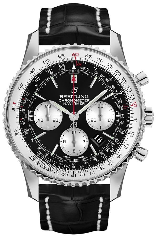 Navitimer 1 Chronograph Black Dial 46mm - Image 2