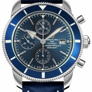 Superocean Heritage II Blue Chronograph 46mm